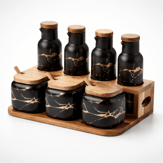 Oil & Spice Jar Set