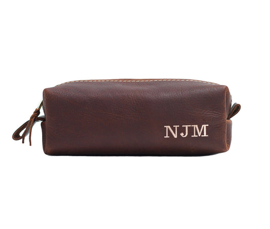 Minimalist Shave Bag | Personalization Options - The Gift Shop