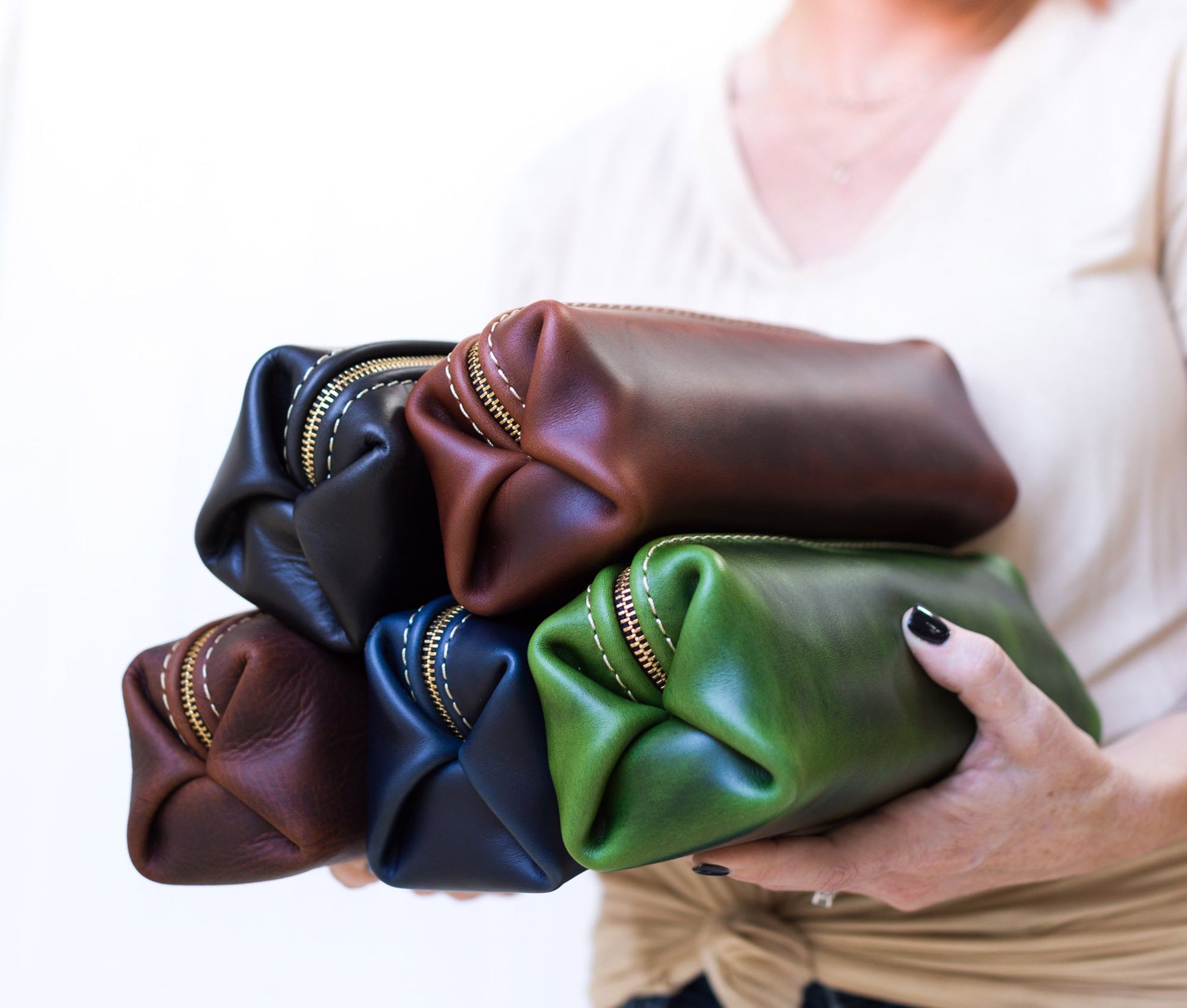 Minimalist Shave Bag | Personalization Options - The Gift Shop