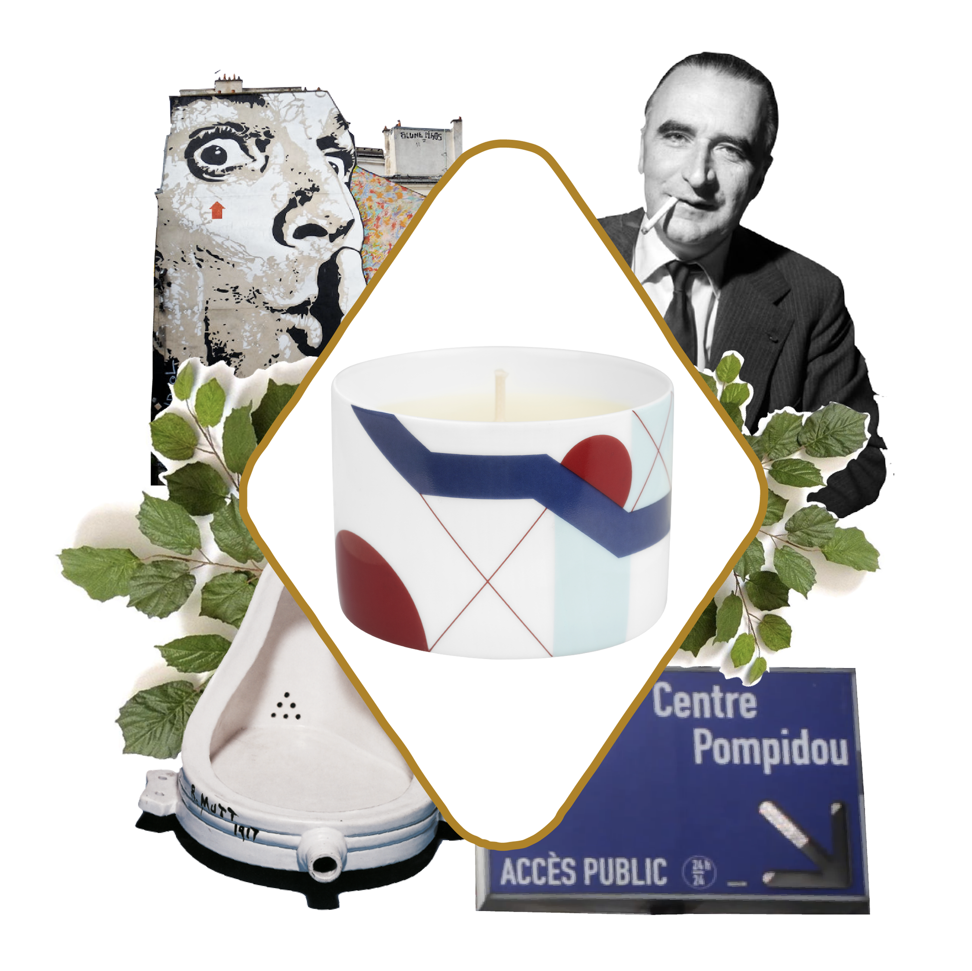 Paris Collection Candle – Beaubourg Edition by BY TILINE - Home & Garden