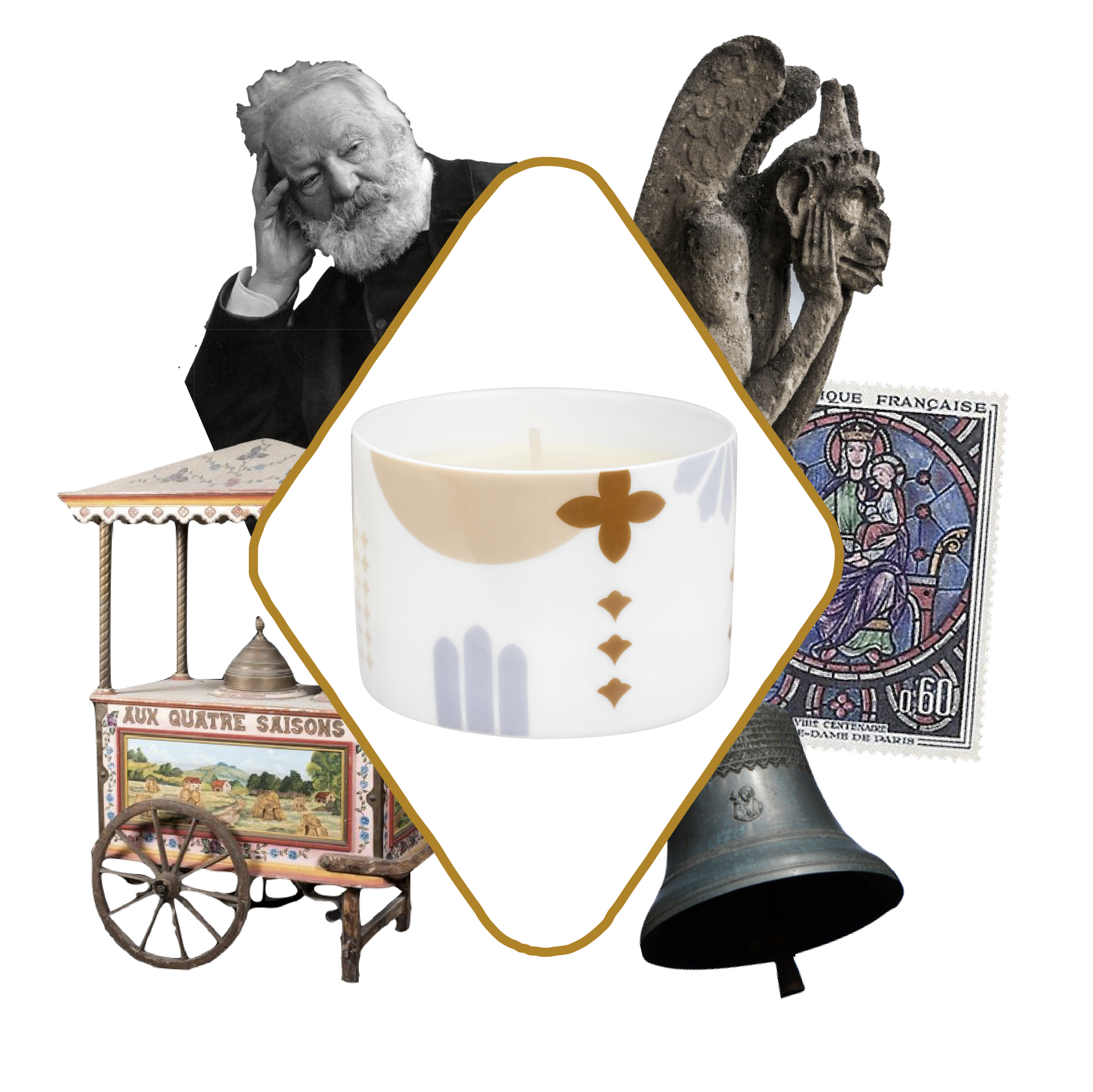 Paris Collection Candle – Notre Dame Edition by BY TILINE - Home & Garden