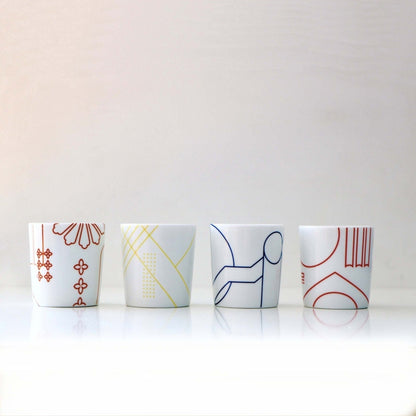 Parisian Porcelain Candle Set