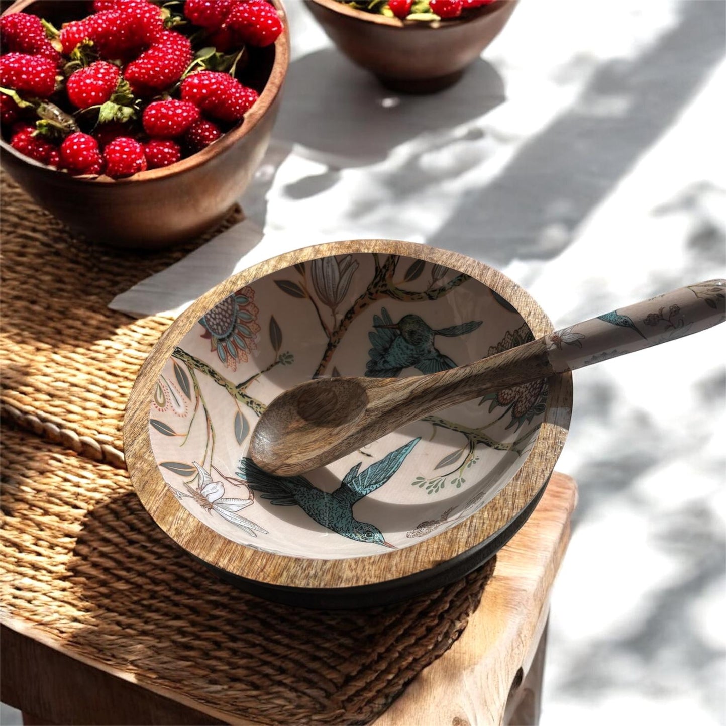 Mango wood serving bowl - The Gift Shop