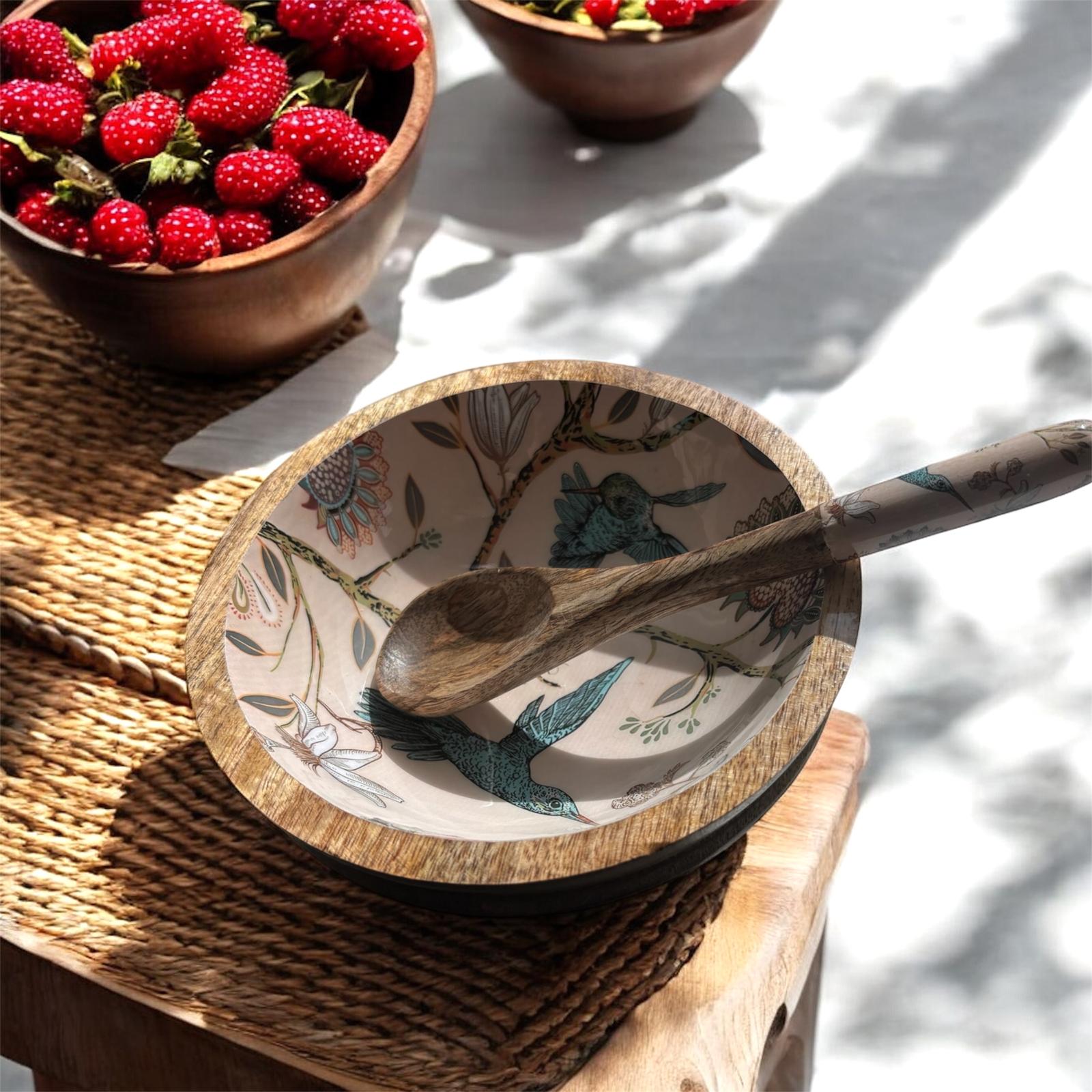 Mango wood serving bowl - The Gift Shop