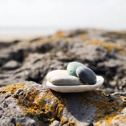Pebble Soap & Porcelain Dish – Thoughtful Gift from The Gift Shop UAE