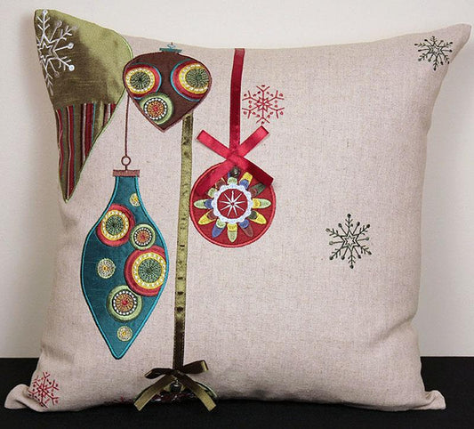 Festive Pillow Covers - Noel Ornaments - The Gift Shop