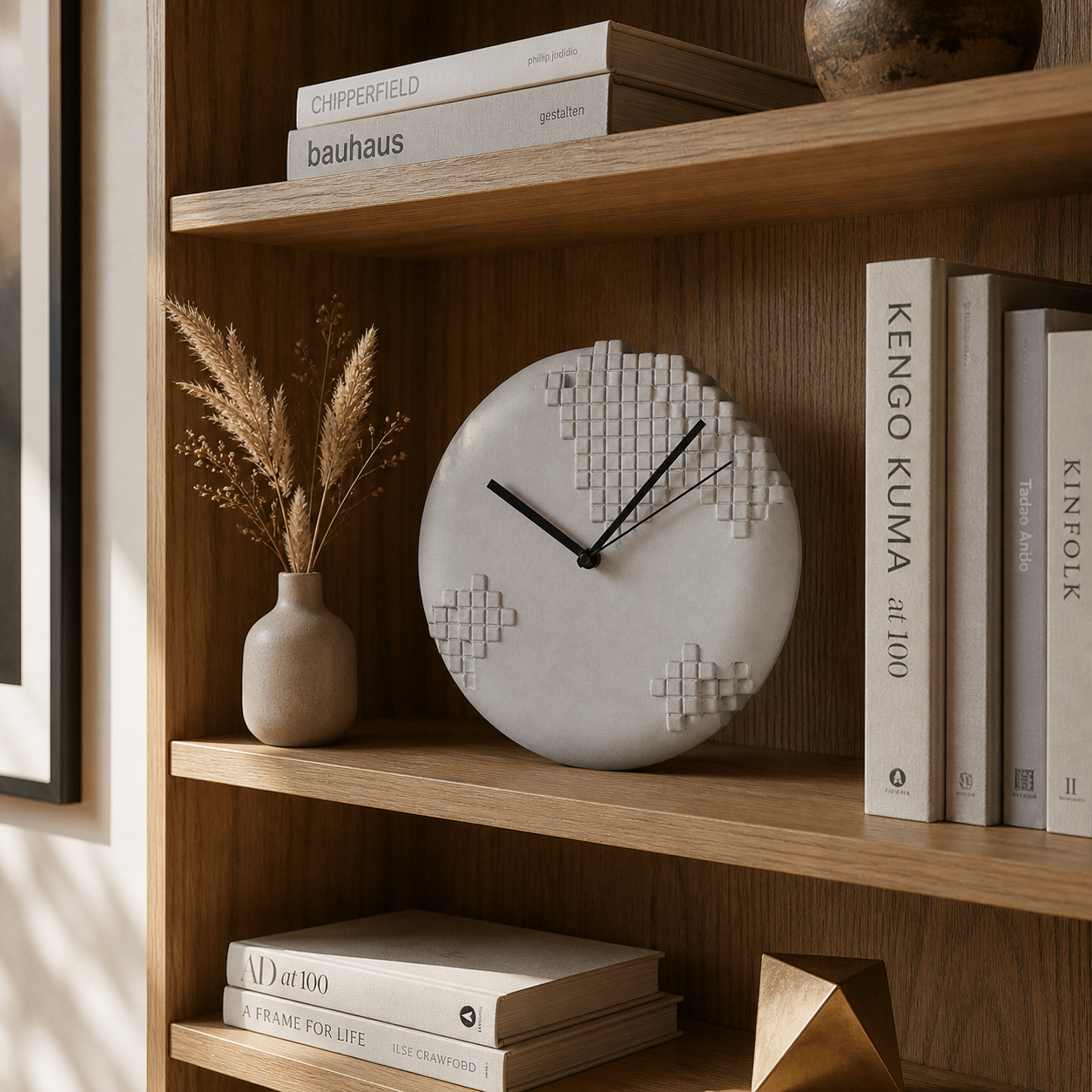 Pixel Ceramic Wall Clock – Thoughtful Gift from The Gift Shop UAE