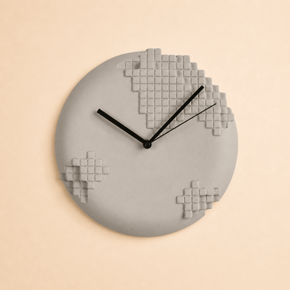 Pixel Ceramic Wall Clock – Thoughtful Gift from The Gift Shop UAE