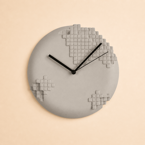 Pixel Ceramic Wall Clock – Thoughtful Gift from The Gift Shop UAE