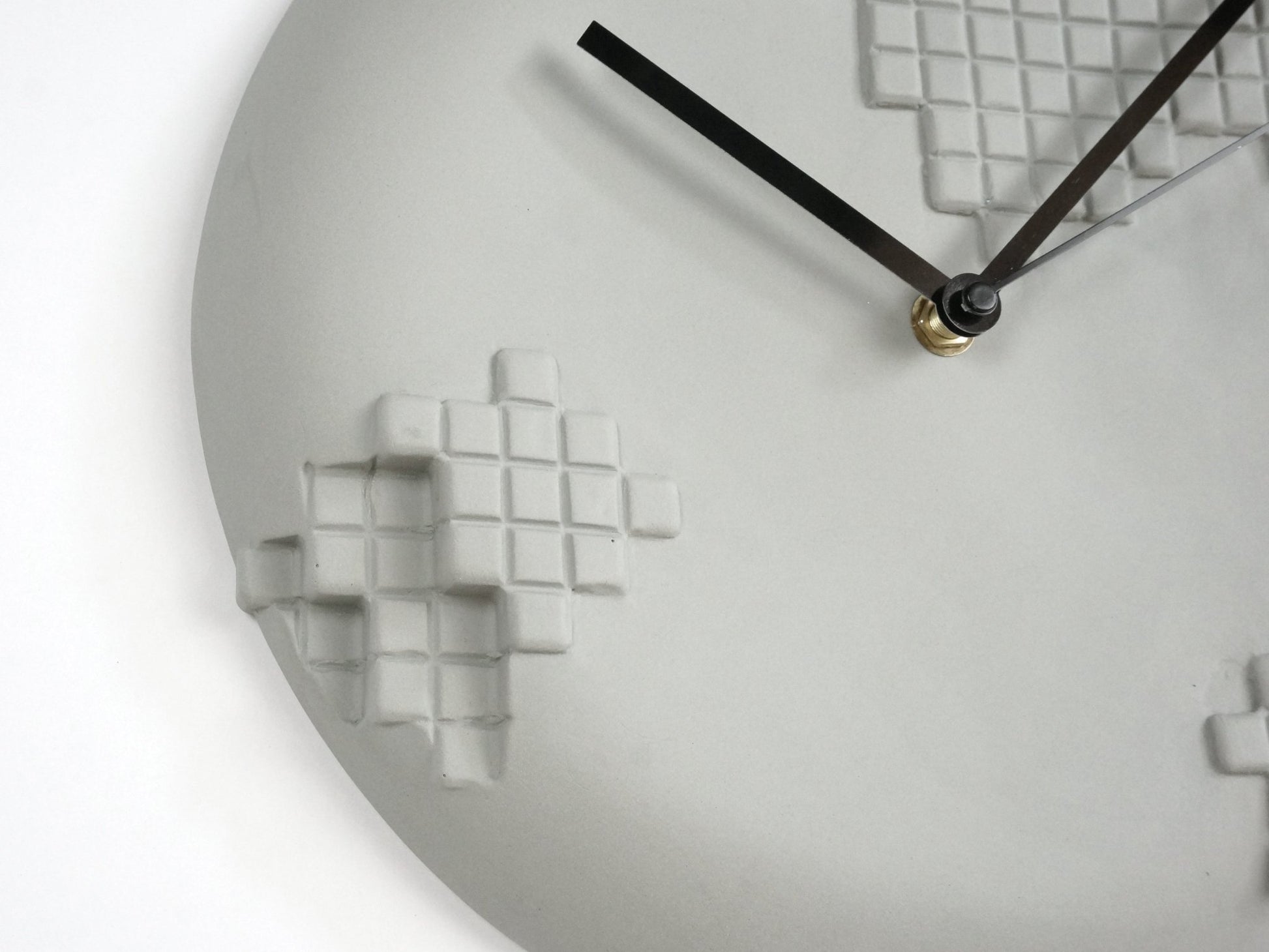 Pixel Wall Clock - Cool Grey – Thoughtful Gift from The Gift Shop UAE