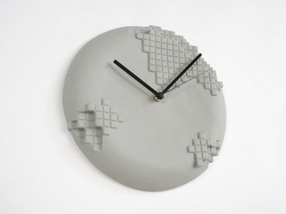 Pixel Wall Clock - Cool Grey – Thoughtful Gift from The Gift Shop UAE