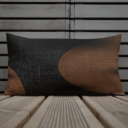 Premium Pillow covers Black and brown Design - Textiles & Pillows