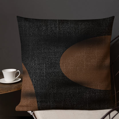 Premium Pillow covers Black and brown Design - Textiles & Pillows