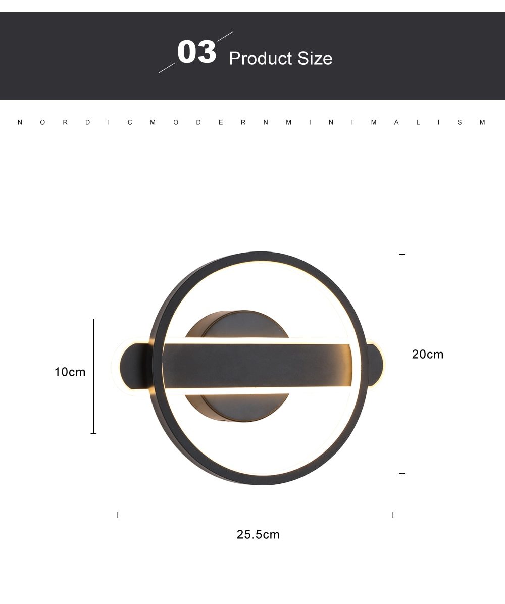 Lumié Nordic Minimalist LED Wall Lamp - The Gift Shop