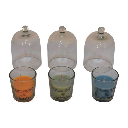 Round Candle Set of 3 (Summer) – Thoughtful Gift from The Gift Shop UAE
