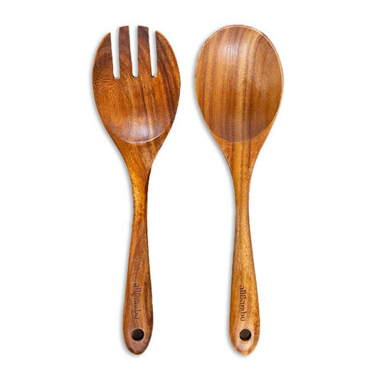Handcrafted Acacia Wood Server - The Gift Shop