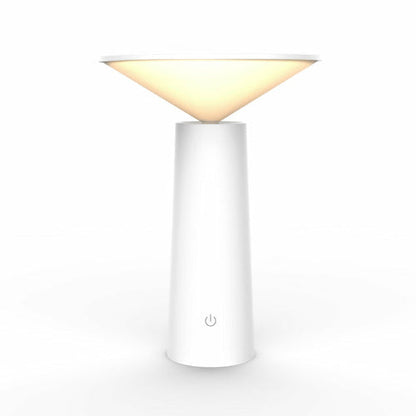 Scandinavian Minimalist Rechargeable LED Desk Lamp - White - Lighting