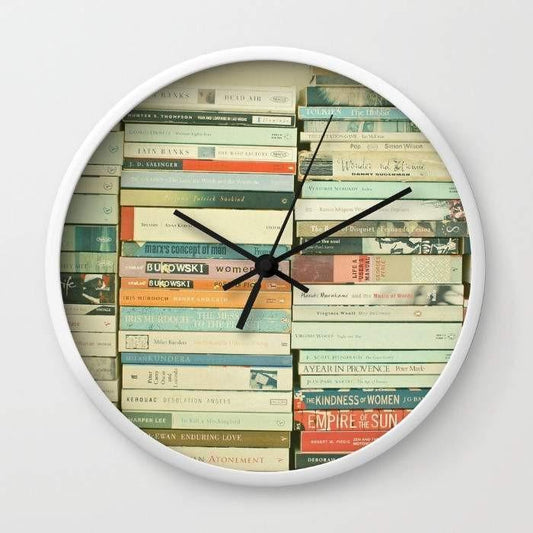 Wall clock - Bookworm - The Gift Shop