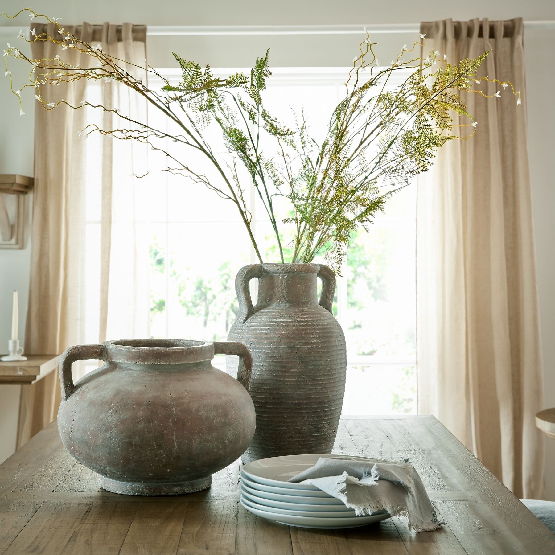 Siena Large Brown Amphora Pot – Thoughtful Gift from The Gift Shop UAE