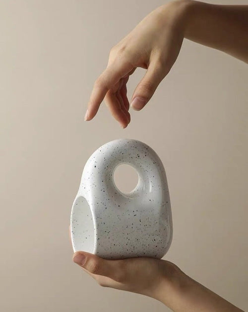 Handcrafted Bauhaus Ceramic Chubby Mugs - The Gift Shop