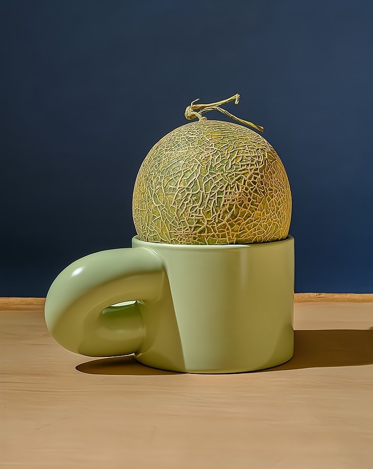 Handmade XXXL Ceramic Chubby Mug | Oversized Coffee & Cereal Bowl - The Gift Shop