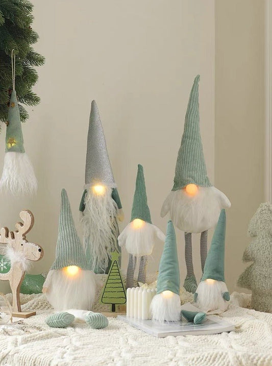 Christmas Gnomes Elves Dolls with Led Lights - The Gift Shop