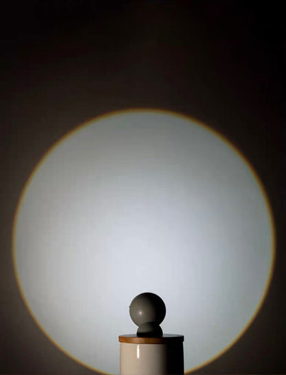 Space Age Motion Sensor Night Light: Punch-free Wall Accent Lighting