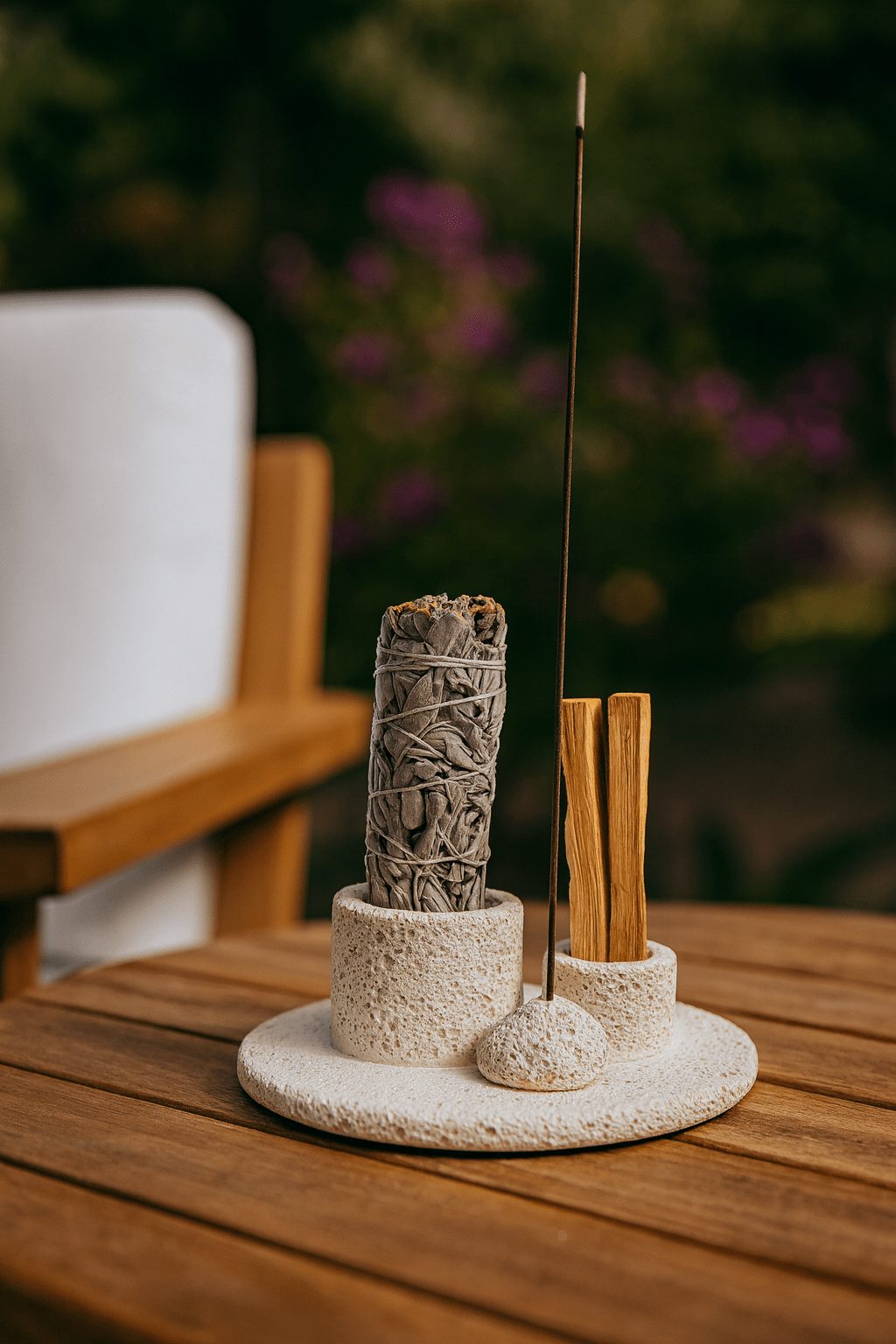 Stone Incense Burner - Sculptural Design – Thoughtful Gift from The Gift Shop UAE