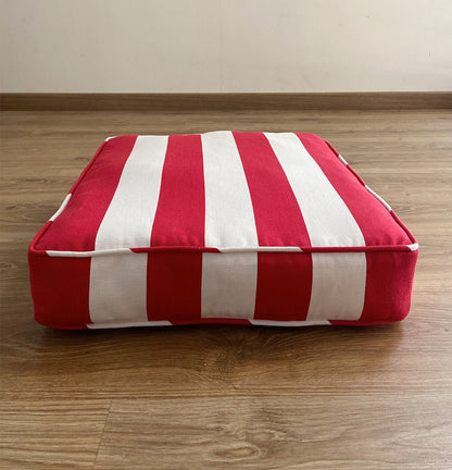 Striped Floor Cushion