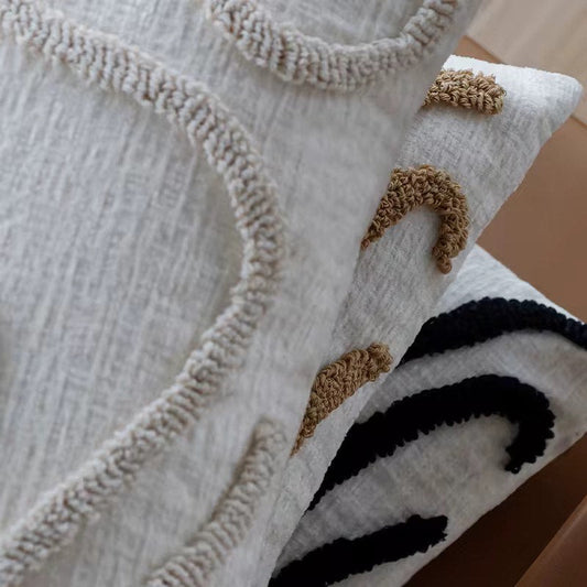 Textured Pattern Pillow Covers - The Gift Shop