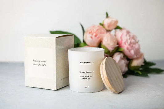 Scented Candle - Green Lemon - The Gift Shop