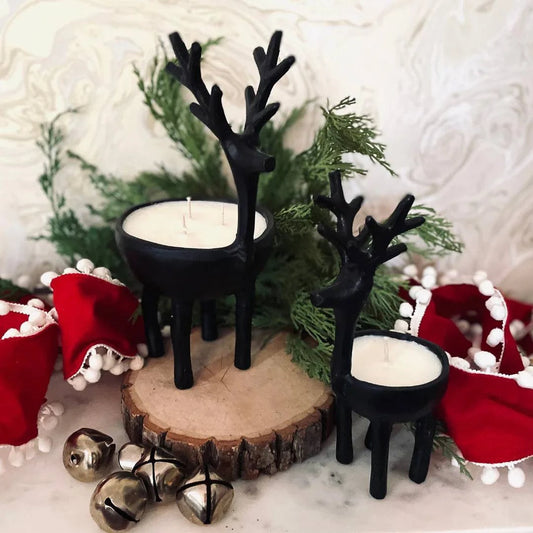 On Dasher, On Dancer Candle Set - Pine & Fir Holiday Candles - The Gift Shop