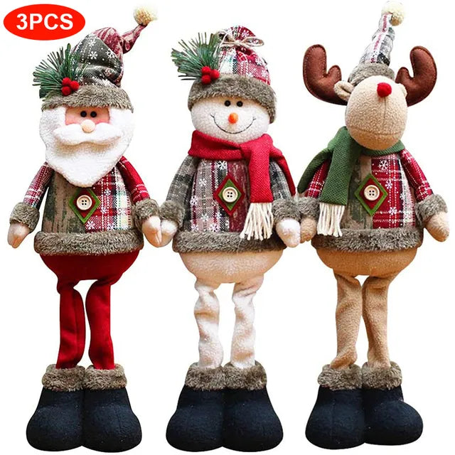 Decorative Figures - Standing Dolls (set of 3) - The Gift Shop