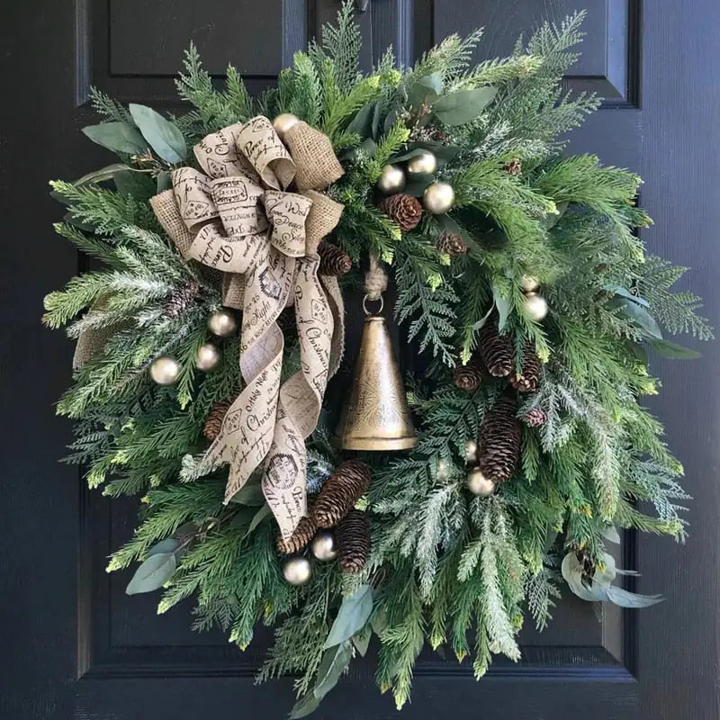 Christmas Pine Cone Wreath - The Gift Shop