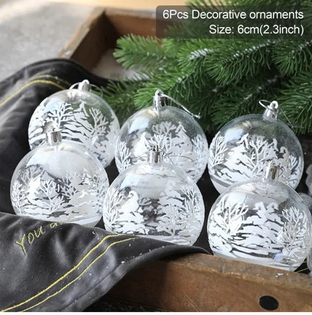 Sparkling Holiday Ornaments Set - The Gift Shop