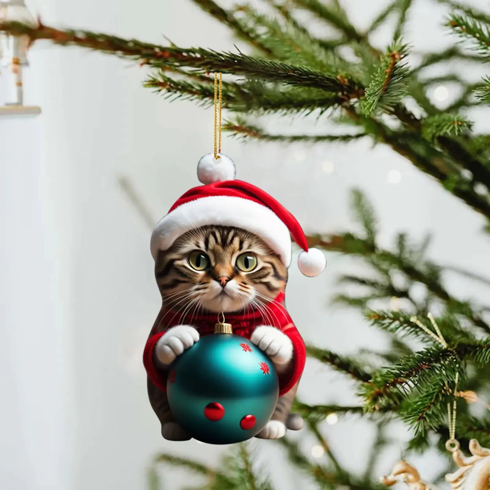 Cat Christmas Ornaments - The Gift Shop