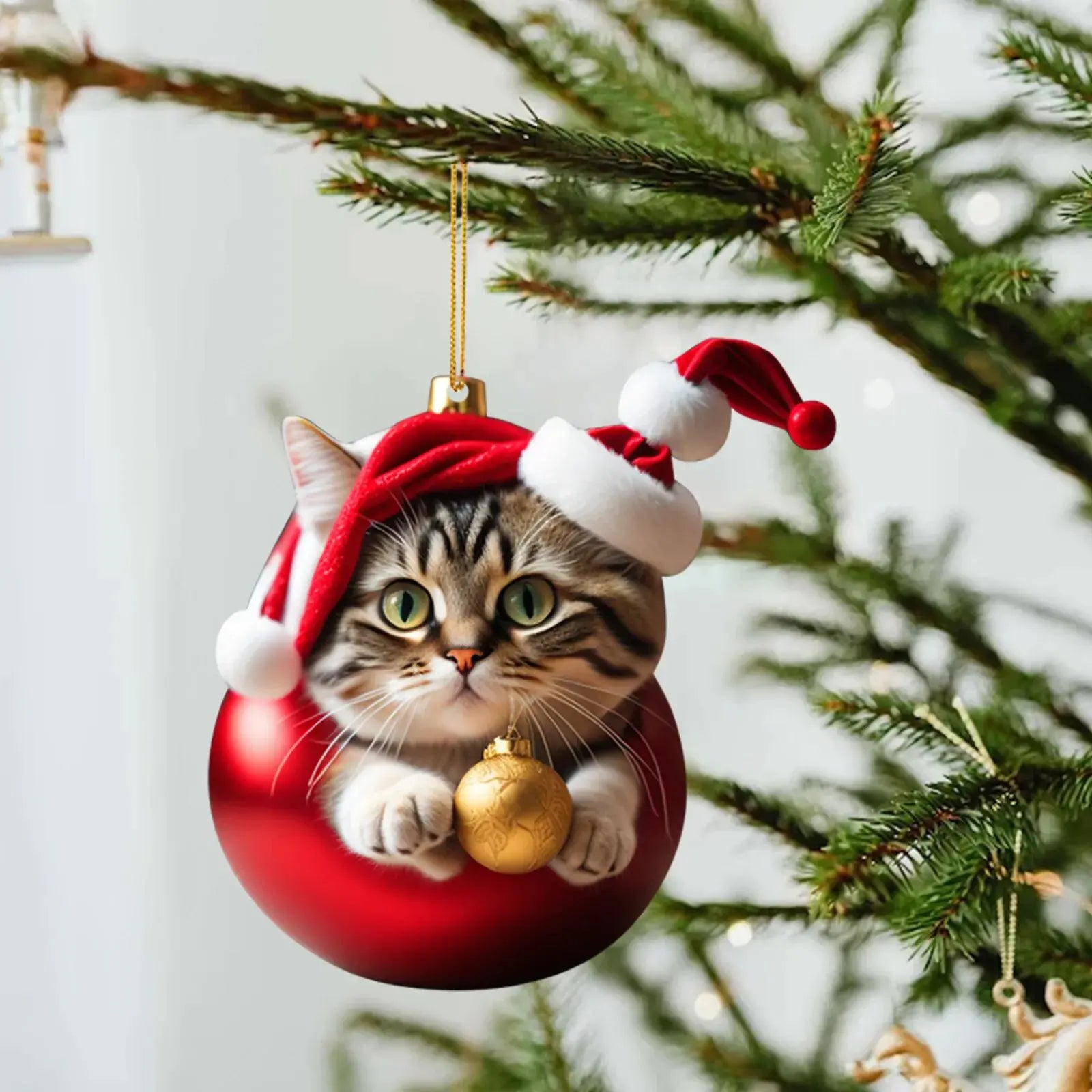 Cat Christmas Ornaments - The Gift Shop