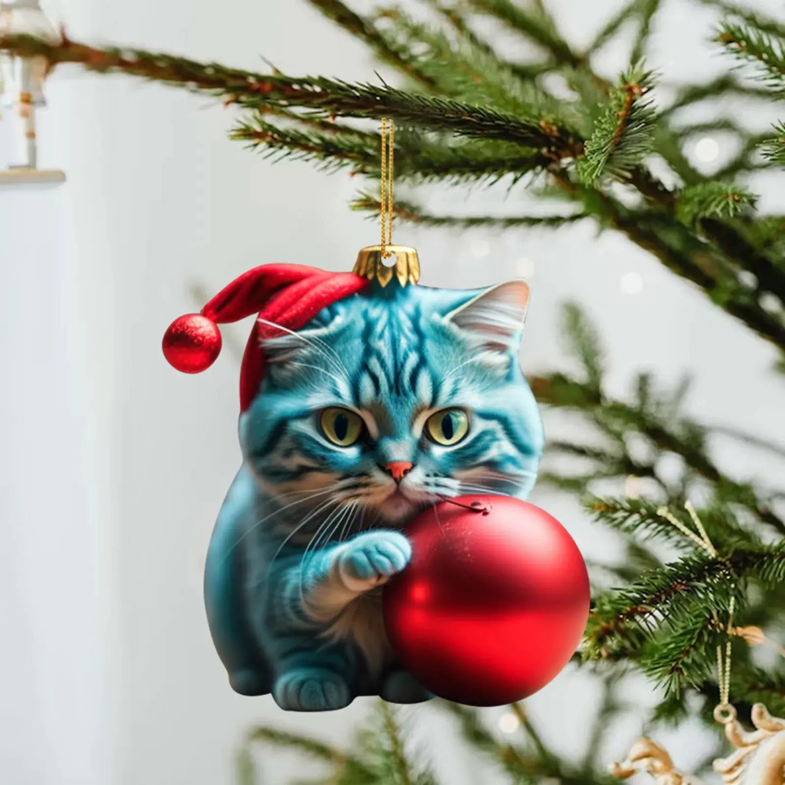 Cat Christmas Ornaments - The Gift Shop