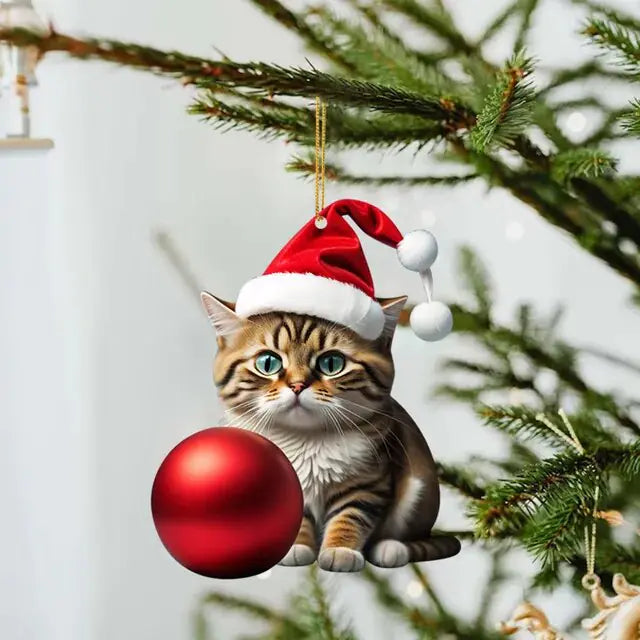 Cat Christmas Ornaments - The Gift Shop