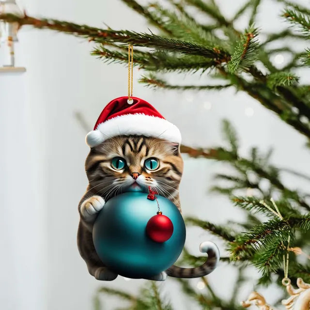 Cat Christmas Ornaments - The Gift Shop