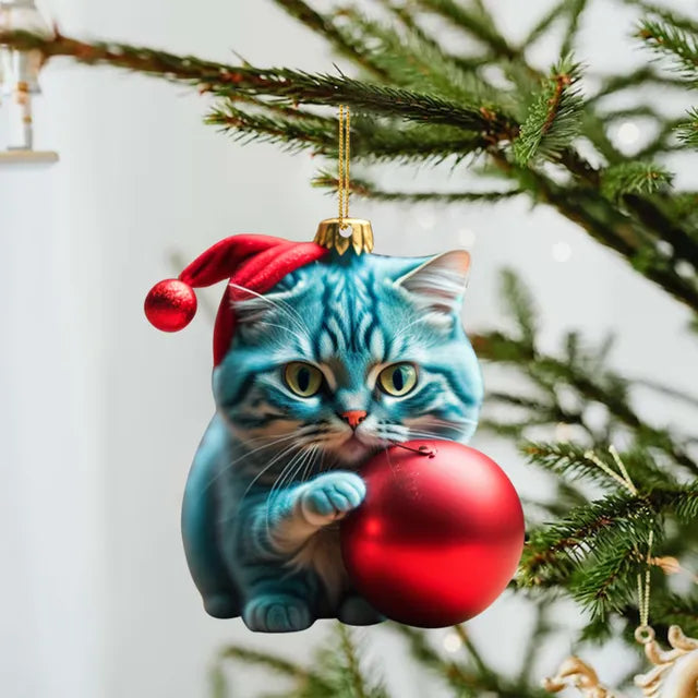 Cat Christmas Ornaments - The Gift Shop