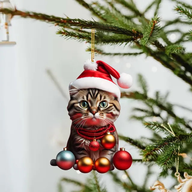 Cat Christmas Ornaments - The Gift Shop