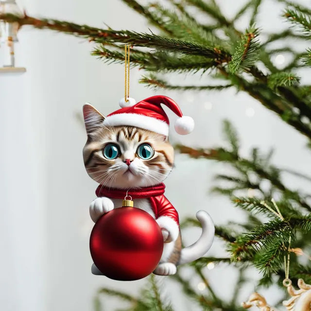 Cat Christmas Ornaments - The Gift Shop