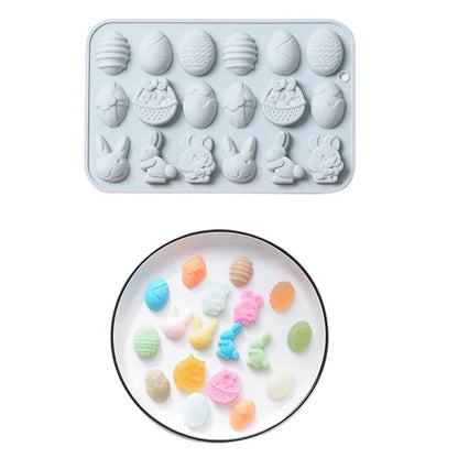 Easter Egg Fondant Moulds - The Gift Shop
