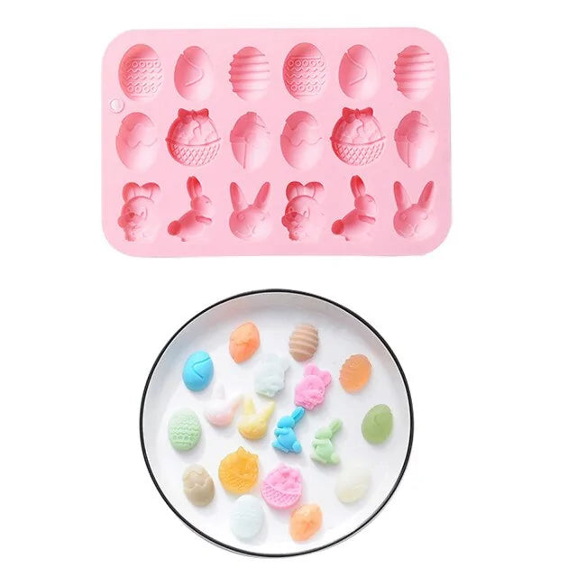 Easter Egg Fondant Moulds - The Gift Shop