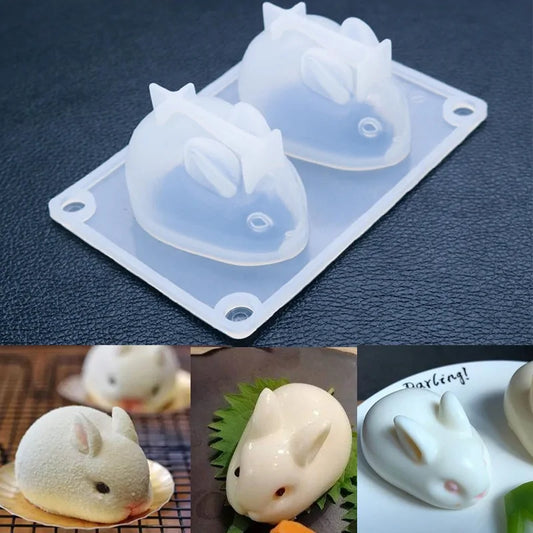 3D Easter Bunny Mold - Create Adorable Treats with Ease - The Gift Shop