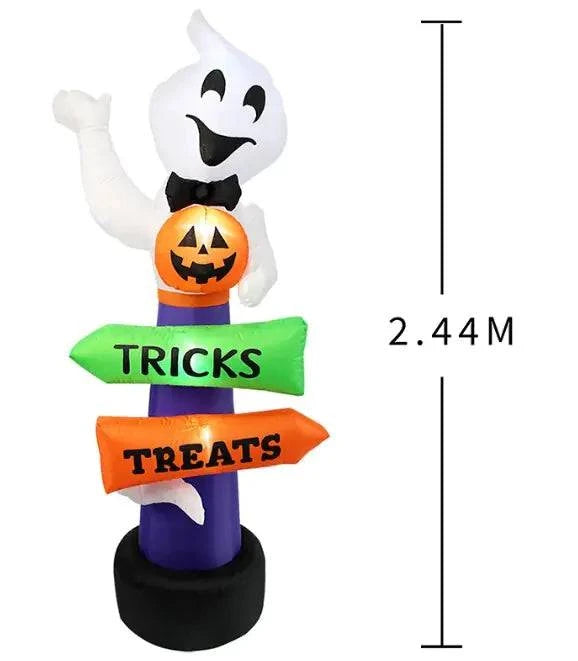 Halloween Inflation Model Road Sign | Spooky Inflatable Decoration - The Gift Shop