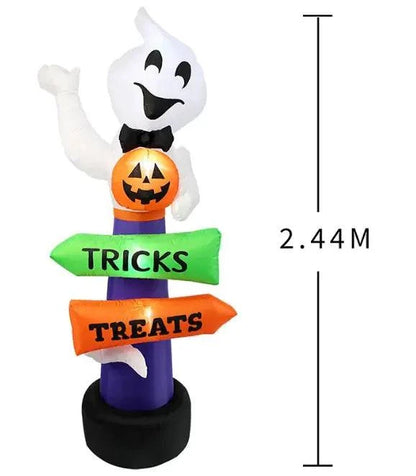 Halloween Inflation Model Road Sign | Spooky Inflatable Decoration - The Gift Shop
