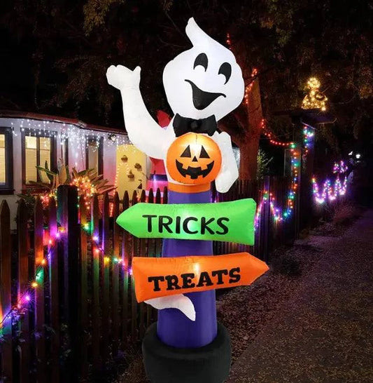 Halloween Inflation Model Road Sign | Spooky Inflatable Decoration - The Gift Shop