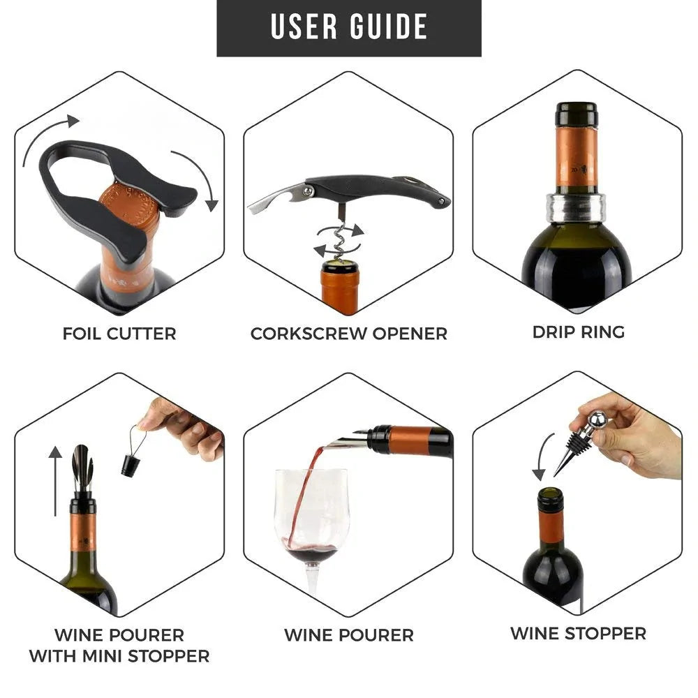 Wine Bottle Opening Kit - The Gift Shop